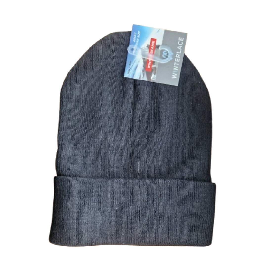 Winter Beanie Hat for Men and Women, Warm Cozy Knitted Cuffed Skull Cap