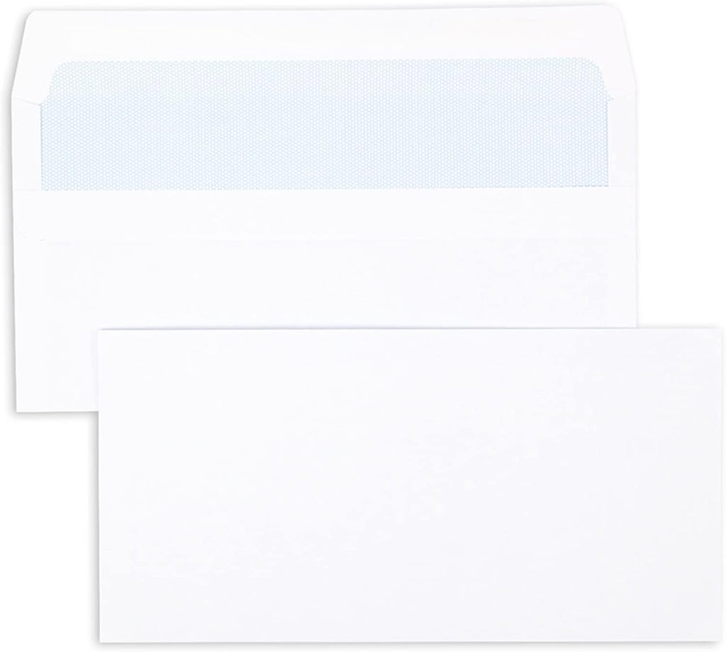 DL Envelopes 110 x 220mm 80 GSM Self Seal
