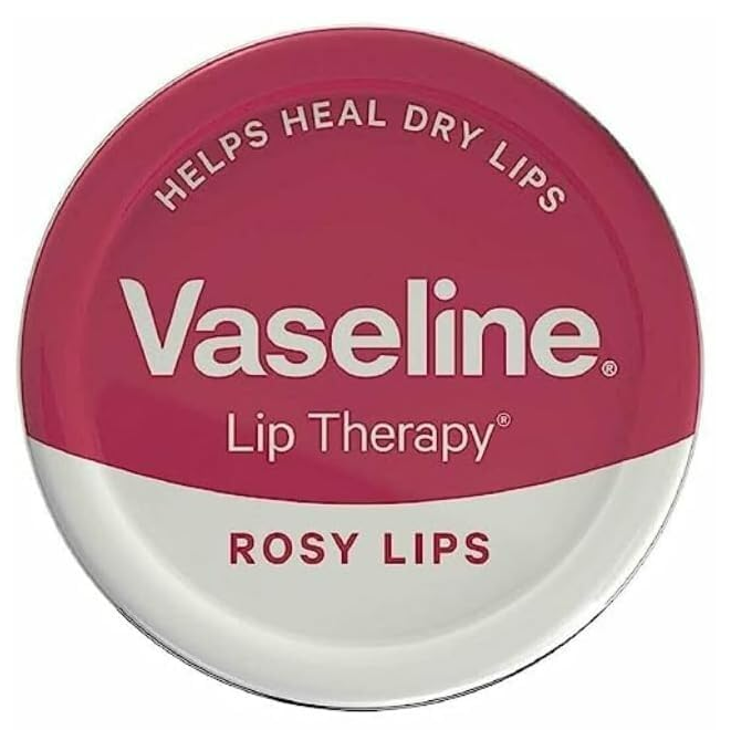 Vaseline Petroleum Jelly - 20g Tin (Choose from Original, Rosy Lips, Aloe and Cocoa Butter)